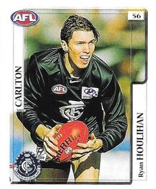 2001 Select AFL Stickers #56 Ryan Houlihan Front